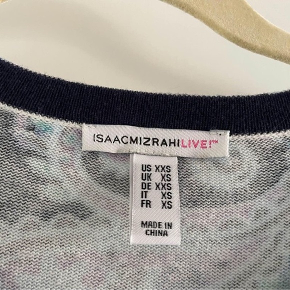 Issac Mizrahi Floral Cardigan - Picture 3 of 3